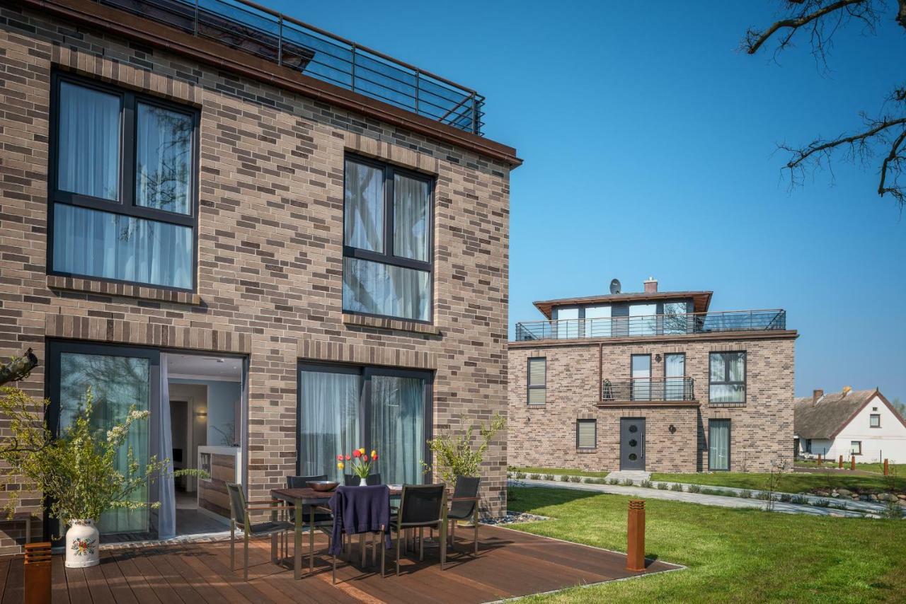 Villa Lotsenhaeuser Ruegen - Luxus Ferienhaus - 3 Schlafzimmer - Sauna - Dachterrasse Mit Boddenblick Breege Zewnętrze zdjęcie