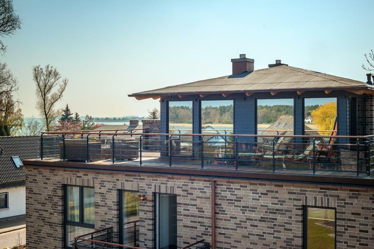 Villa Lotsenhaeuser Ruegen - Luxus Ferienhaus - 3 Schlafzimmer - Sauna - Dachterrasse Mit Boddenblick Breege Zewnętrze zdjęcie